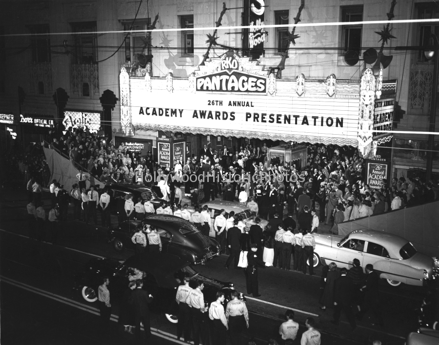 Pantages Theatre 1954 26th Annual Academy Awards 6233 Hollywood Blvd..jpg